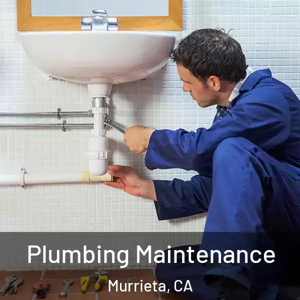  Plumbing Maintenance Murrieta, CA
