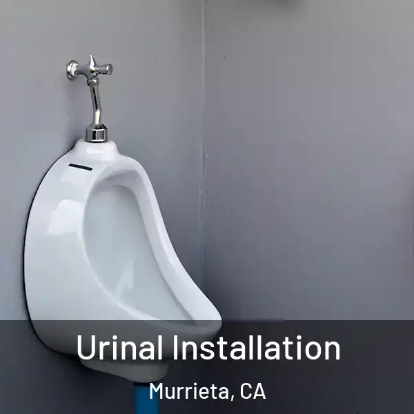  Urinal Installation Murrieta, CA